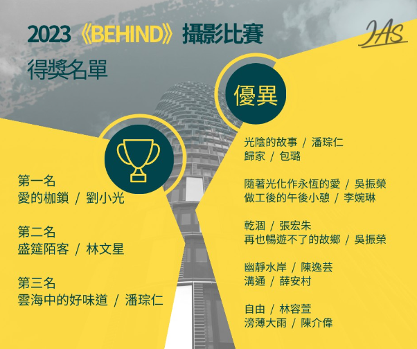 Behind攝影比賽